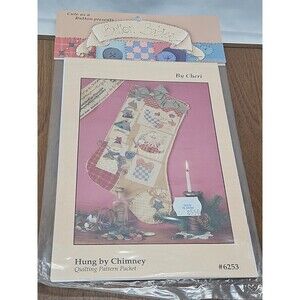 Button Babies by Cheri Quilting Pattern Packet “Hung by Chimney” Stocking #6253